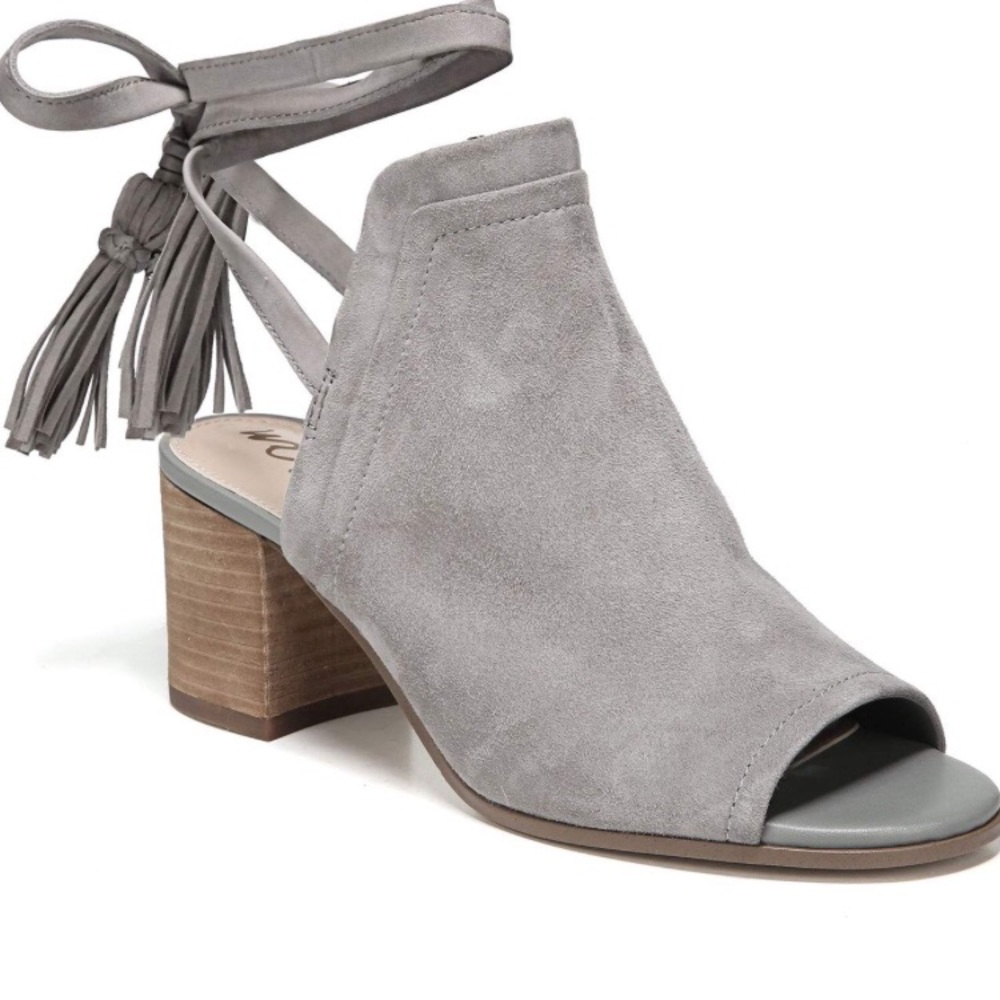 Sam Edelman Sampson suede block heel bootie